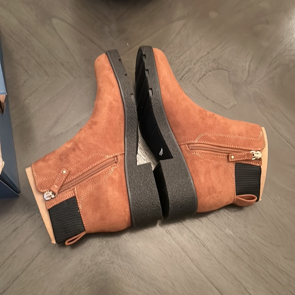 DR. SCHOLL'S SHOES TRIX WOMENS ANKLE BOOTS Size 7 - Picture 11 of 12